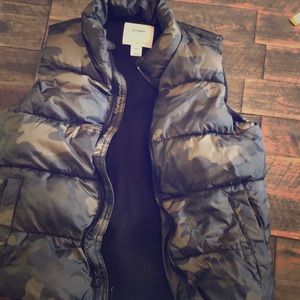 Camo Puffy Vest